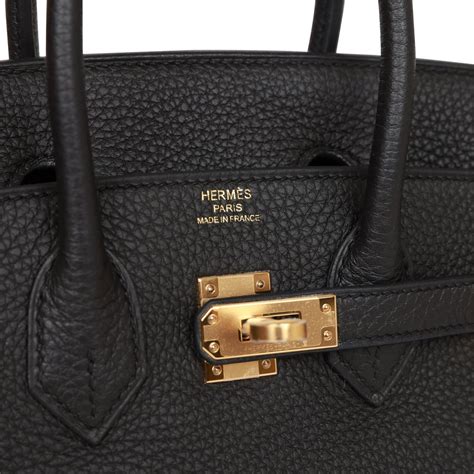 birkin 25 black abg gold